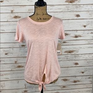 Balance Collection Tie Front Tee